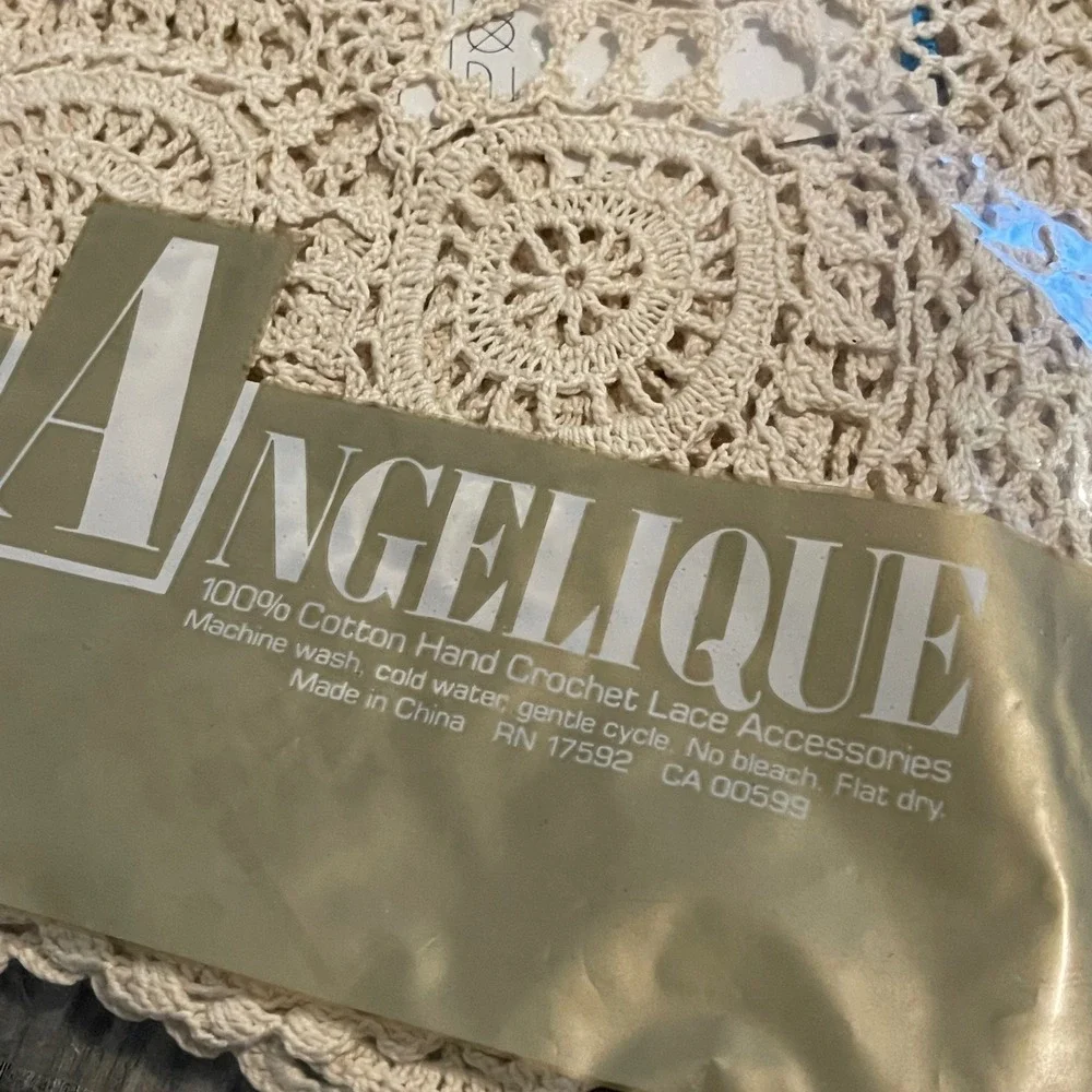 angelique hand crocheted